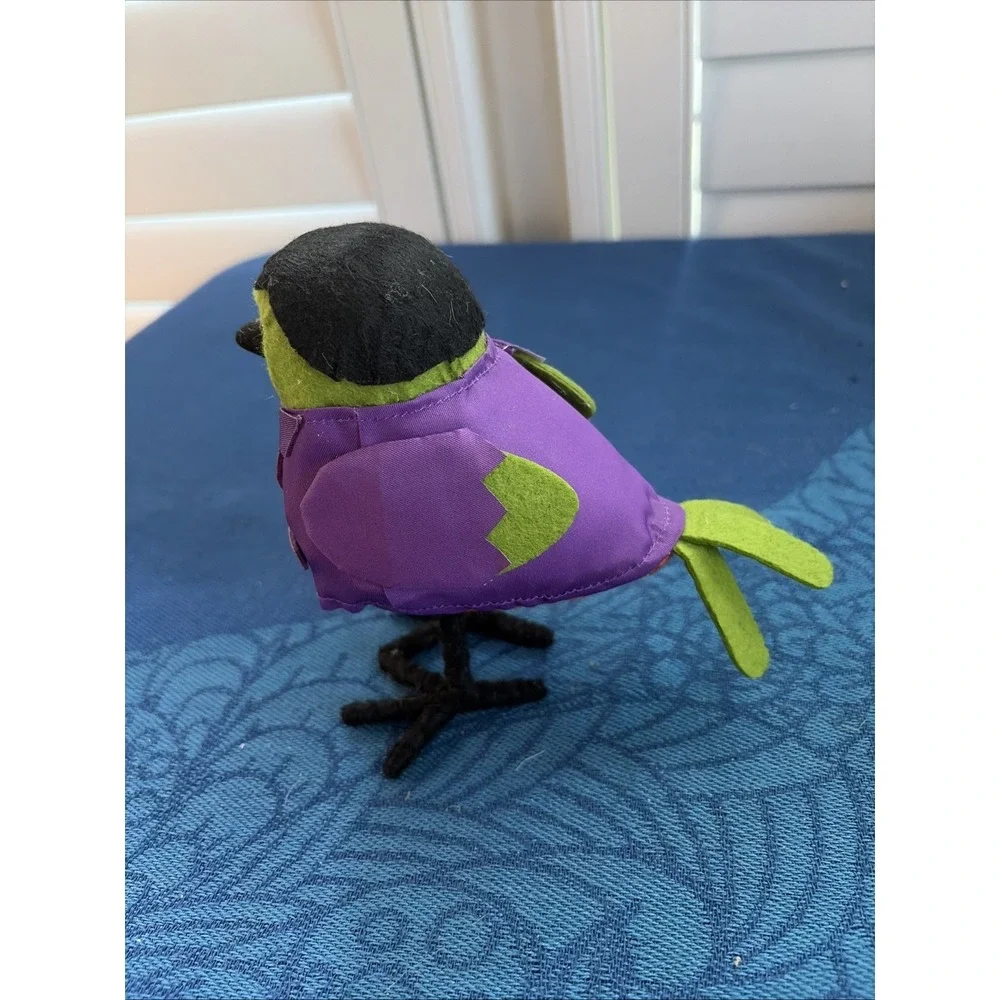 Felt Fabric Bird Decor Figure Halloween Monster Frankenstein Collectible
